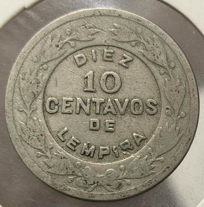 外国优质老铜币银币，周六九点倒数截拍，满百包邮，可寄存半年，喜欢朋友微信扫描二维码可直接参拍 - 洪都拉斯1932年10分