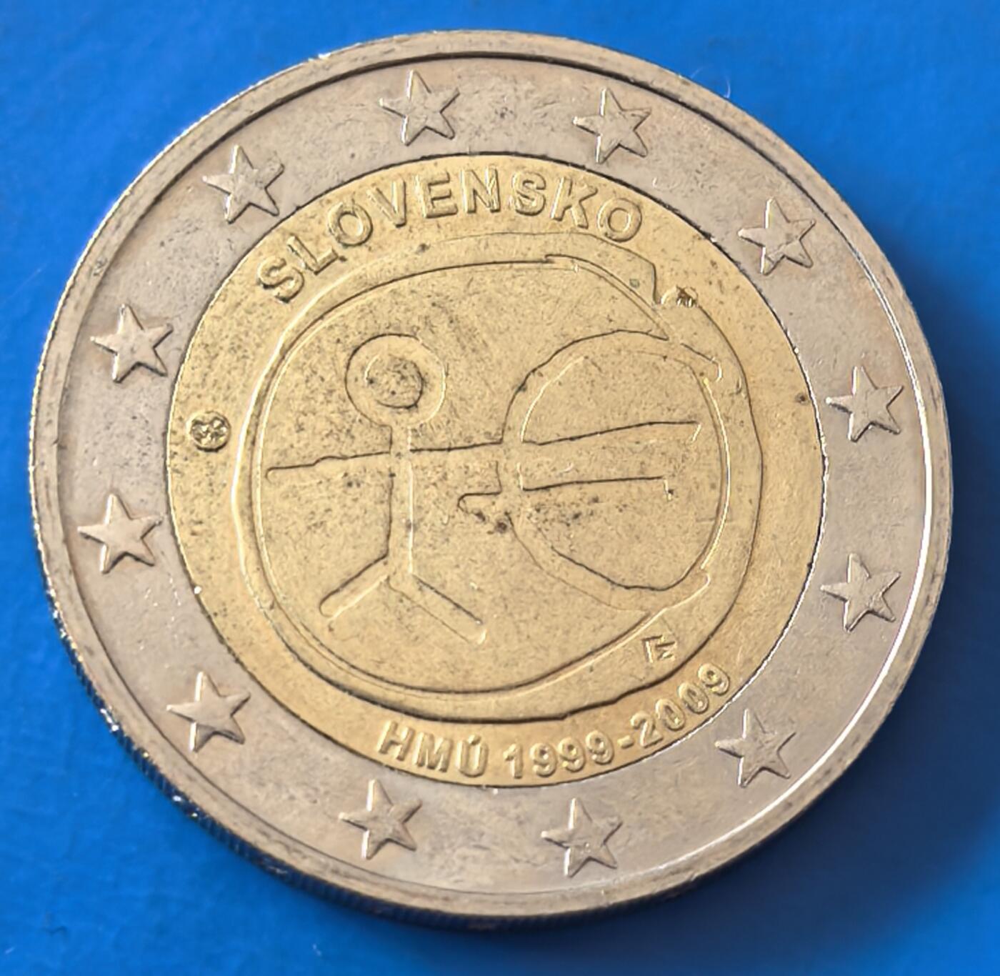 外国优质老铜币银币，周六九点倒数截拍，满百包邮，可寄存半年，喜欢朋友微信扫描二维码可直接参拍 斯洛文尼亚2欧纪念币