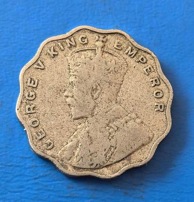 外国优质老铜币银币，周六九点倒数截拍，满百包邮，可寄存半年，喜欢朋友微信扫描二维码可直接参拍 - 印度1918年1安娜