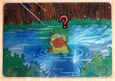 龙虎卡牌六四场 （无佣金，周六结拍，欢迎送拍） - 粗闪 宝可梦系列卡牌 非官方 河里可达鸭