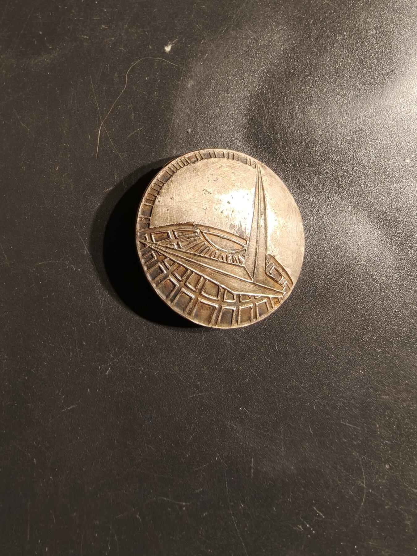 老王徽章第164期  美国陆军航空兵运输司令部证章      二战时期横针版