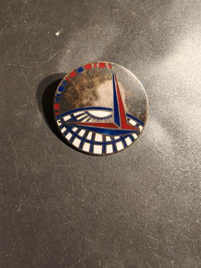 老王徽章第164期 -  美国二战陆军航空兵运输司令部证章      925银     二战时期横针版