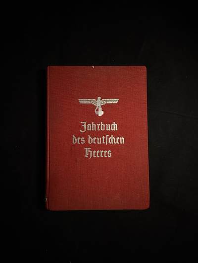 戎马世界章牌大赏第108期 - 铭记历史！以史为鉴！1936年德国陆军年鉴精装本 用于赠送将领、外国使节的非卖品