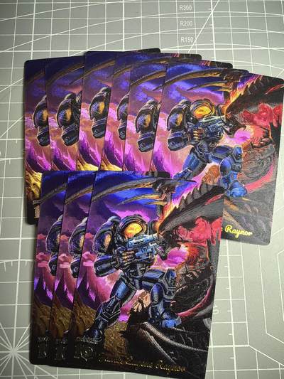 无佣金 不寄存 不收拍 链接少 我只是一个小小的卡牌收藏玩家   需要多宫大佬请私聊 部分卡牌设有底价（不想玩的那么累，即使有底价也会比市场价便宜的多，懂的自然懂） 拒绝小号抬价 大家放心拍 所有拍品部分套有卡膜 部分卡牌多宫 自制卡牌 不包厂瑕 放大镜 品控 勿拍 流拍商品会循环 感谢大家支持 留个关注 不定时上新 谢谢 - 奇点卡牌 订制 星际争霸 9宫