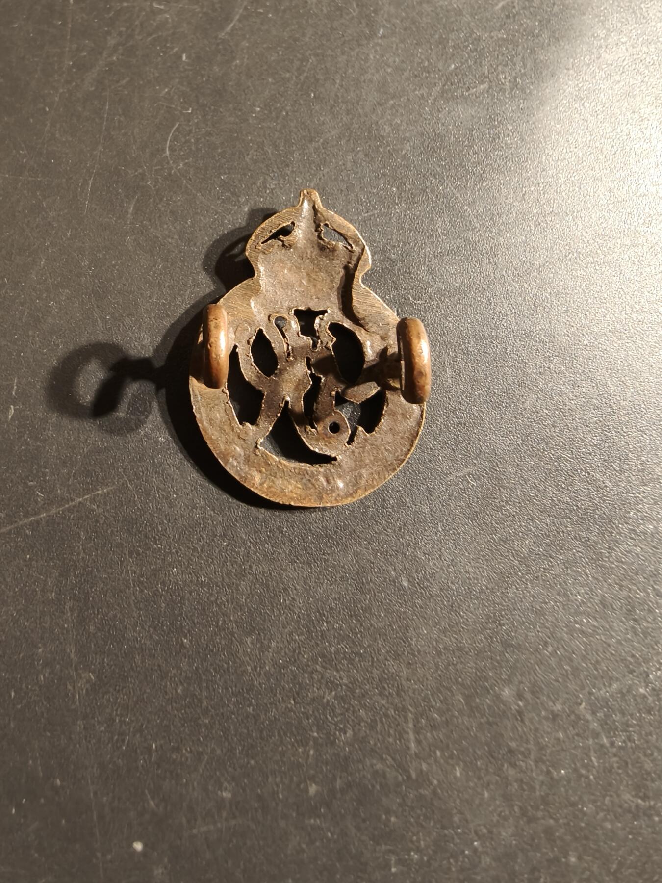 老王徽章第164期  英国国民国防连领章     爱德华八世版