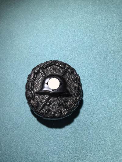 盛世勋华——号角文化勋章邮票专场拍卖第288期 - 德国铜级（黑色）西班牙战伤奖章 冲压版 铜质 品相佳