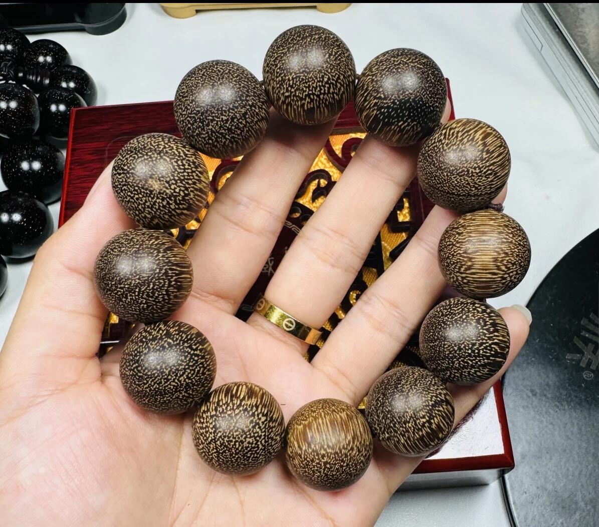 江南站杂项场 檀香木手串2.0