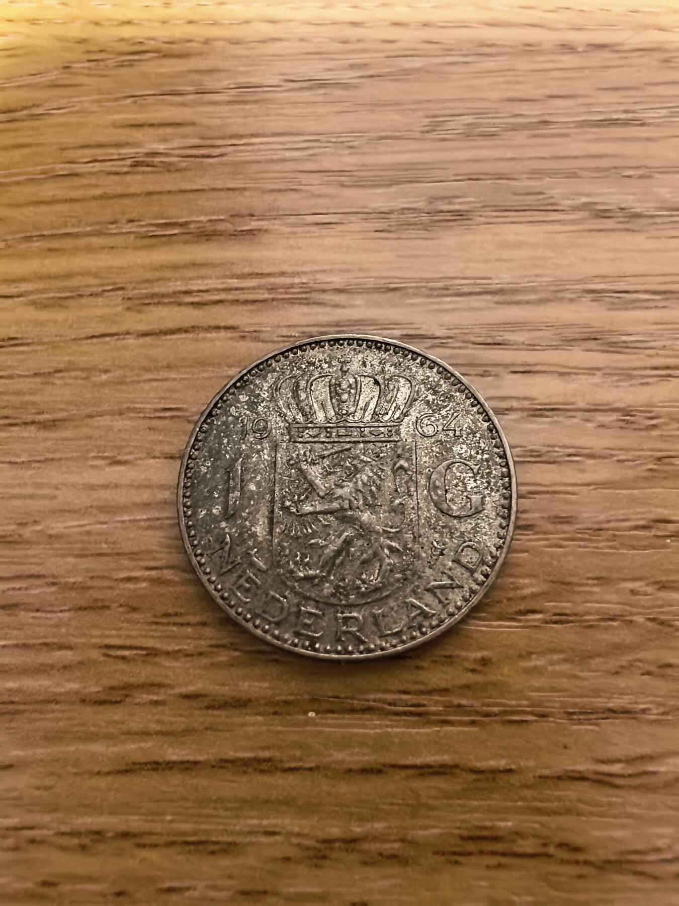 长老汇蛇年精选第七十五场拍卖 1964荷兰朱莉安娜1盾银币