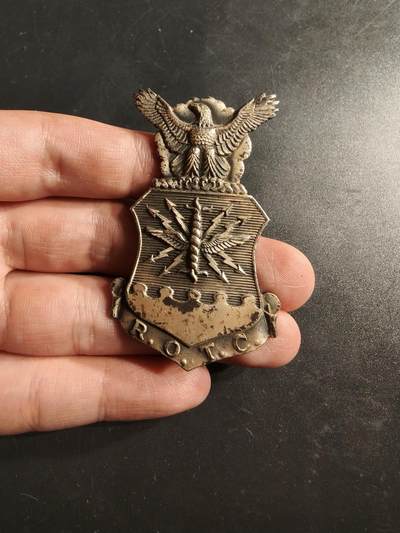 老王徽章第164期 -  美国预备军官团大檐帽帽徽