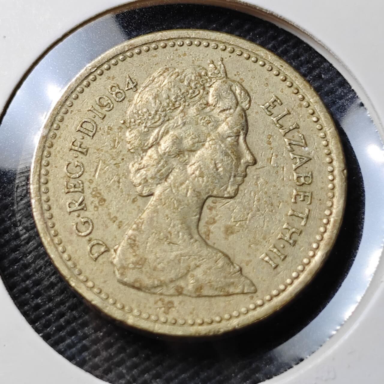 KK钱币收藏小铺  第374场  2月预留时间 周末发货  英国1镑