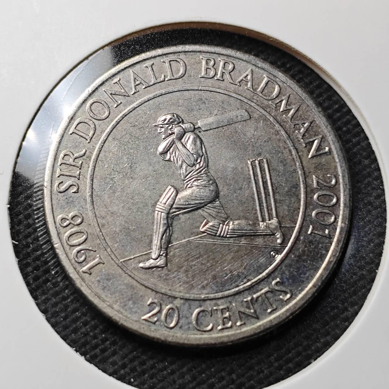 KK钱币收藏小铺  第374场  2月预留时间 周末发货  澳大利亚20分纪念币