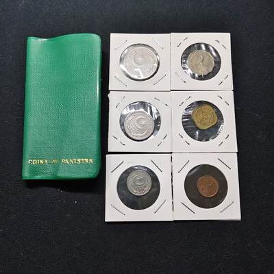 【全场包邮】纯粹捡漏拍479场（免费代拍第16场） - 巴基斯坦1948-1961年官方PL套币-MS3