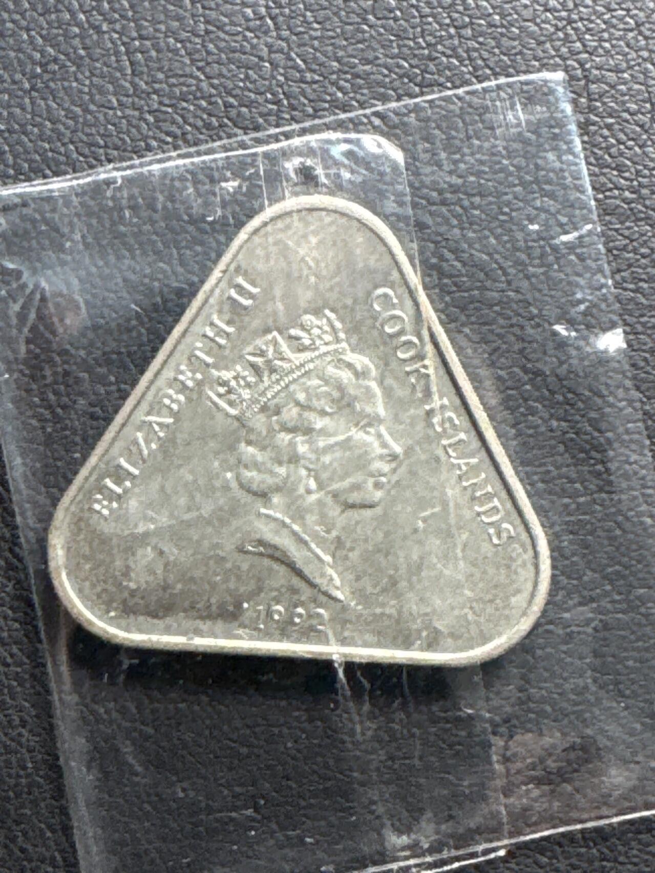 ❤️【币观天下】❤️ 第331期钱币拍卖- 2025.11.21周五晚上6点半场-长期征集拍品 库克2元三角币镍币