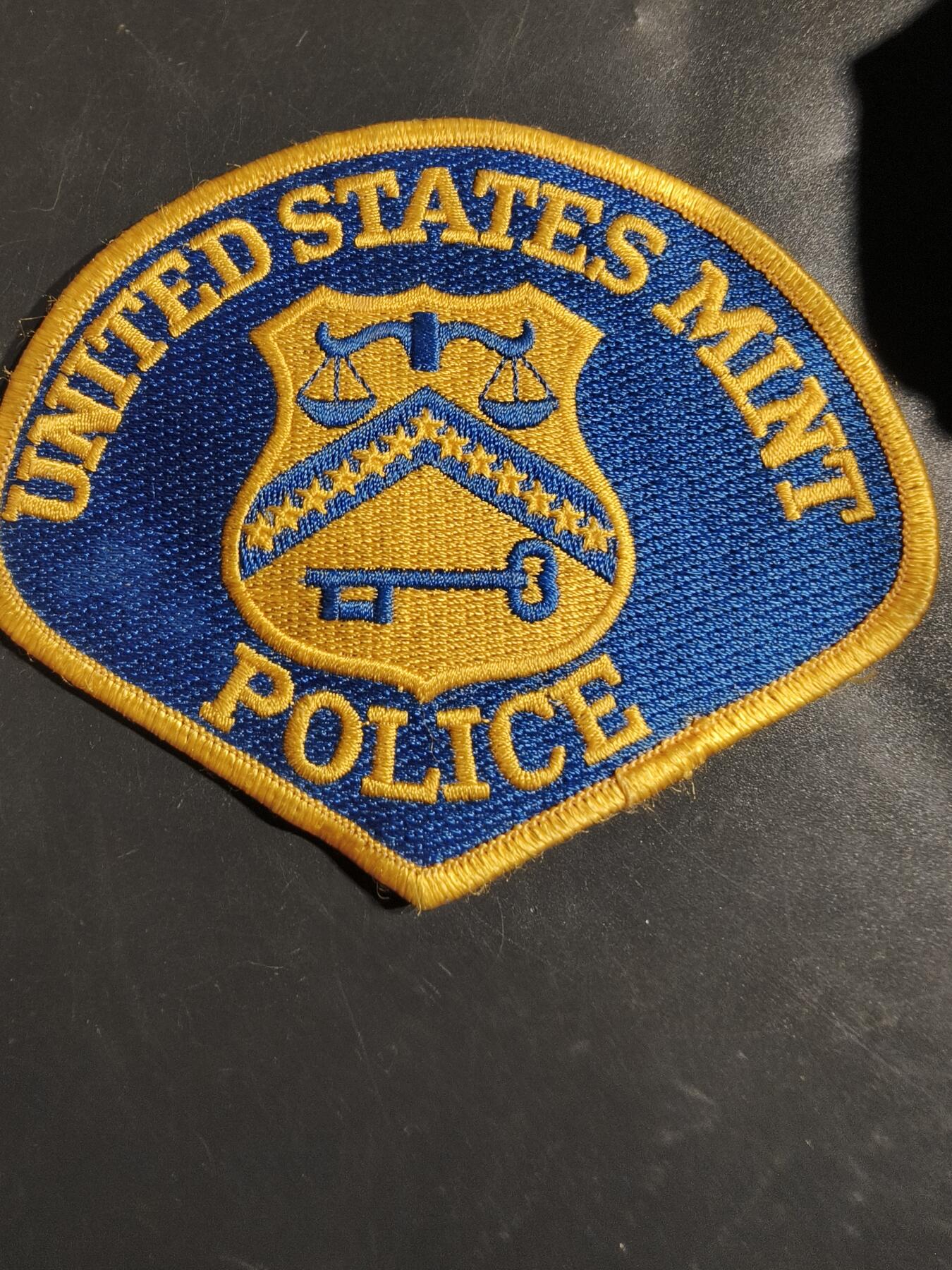 老王徽章第164期 美国铸币局警察臂章 