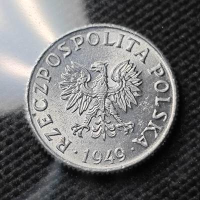 KK钱币收藏小铺  第374场  2月预留时间 周末发货 -  1949波兰1格罗申