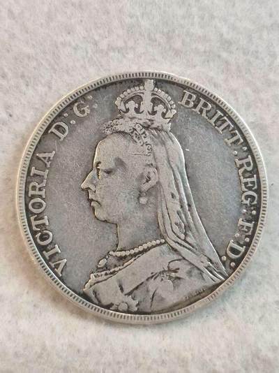 G&W世界散币，银币处理专场（第37场） - 英国1892年1克朗  银币