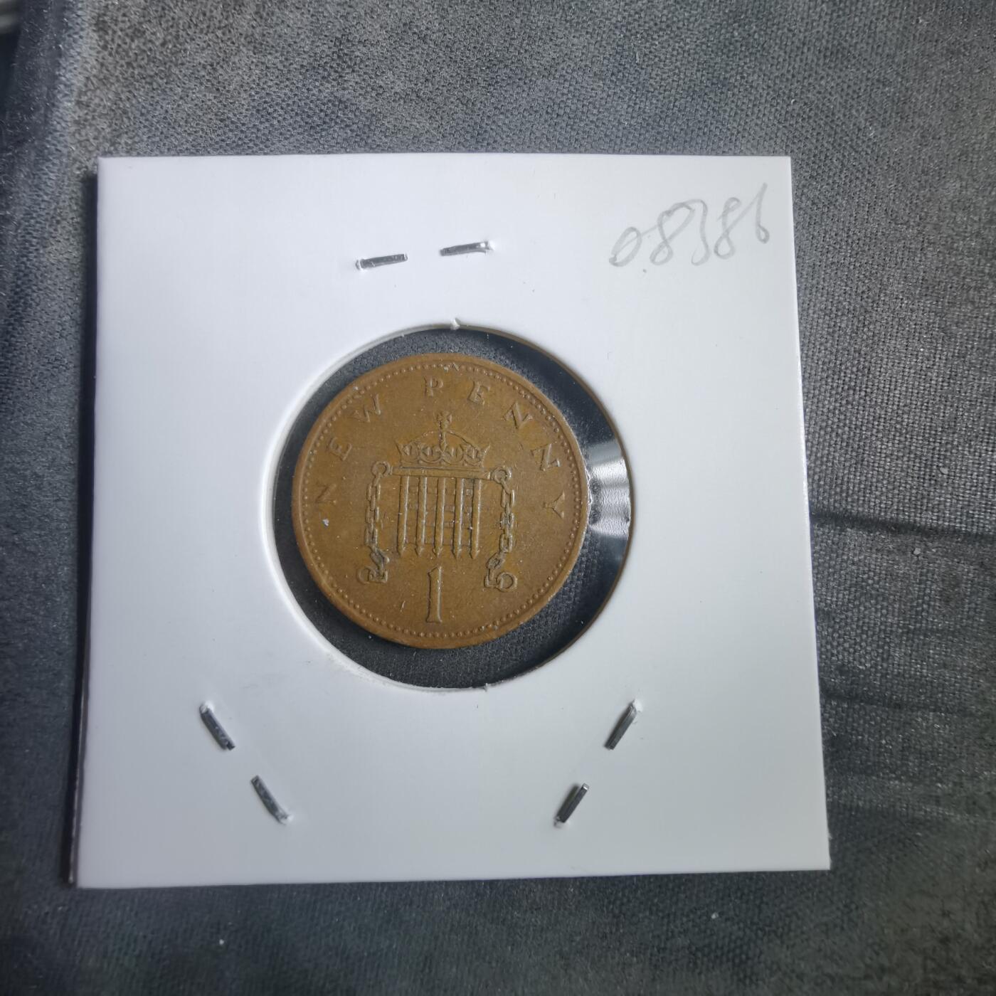 沼泽如烟--第908场 英国1971年1便士