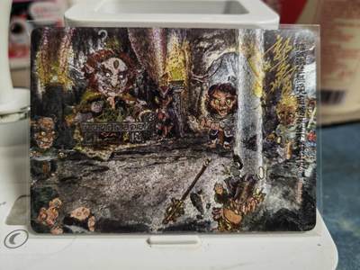 阳大大卡牌拍卖第83期（持续收拍品，周六晚上九点截拍，进群福利早知道） - 【裸卡】乐卡文化 郭京辉 西游手记 第二弹 第二十八回亲签卡