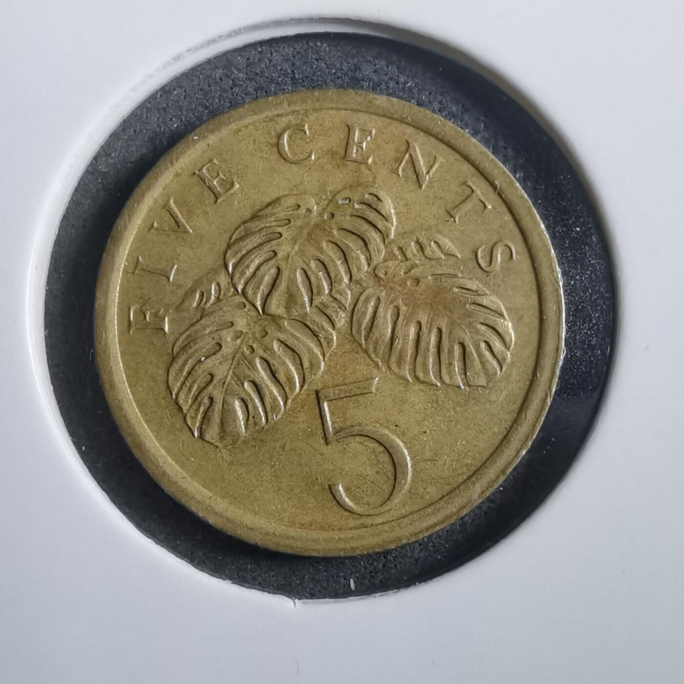 沼泽如烟--第908场 新加坡1985年五分