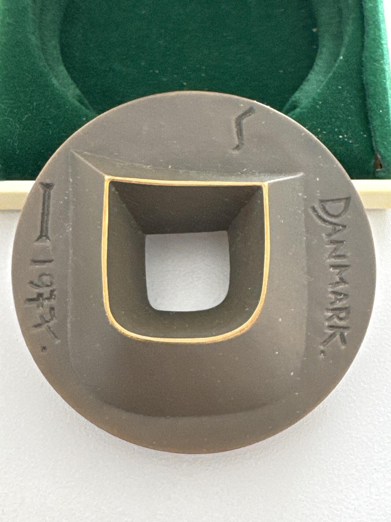 ❤️【币观天下】❤️ 第331期钱币拍卖- 2025.11.21周五晚上6点半场-长期征集拍品 丹麦北欧艺术大铜章