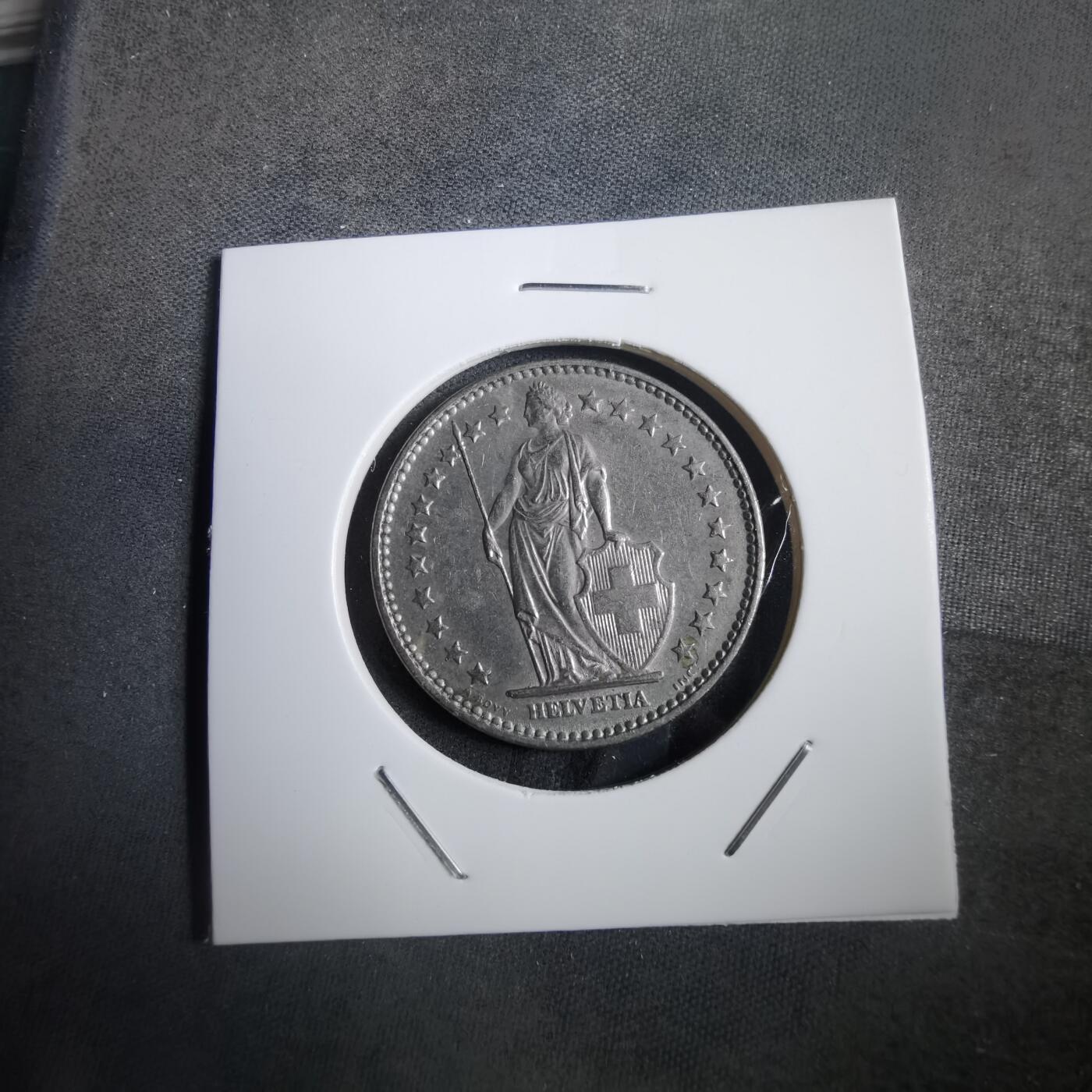 沼泽如烟--第908场 瑞士1968年2法郎