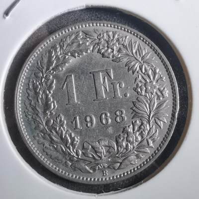 沼泽如烟--第908场 - 瑞士1968年1法郎