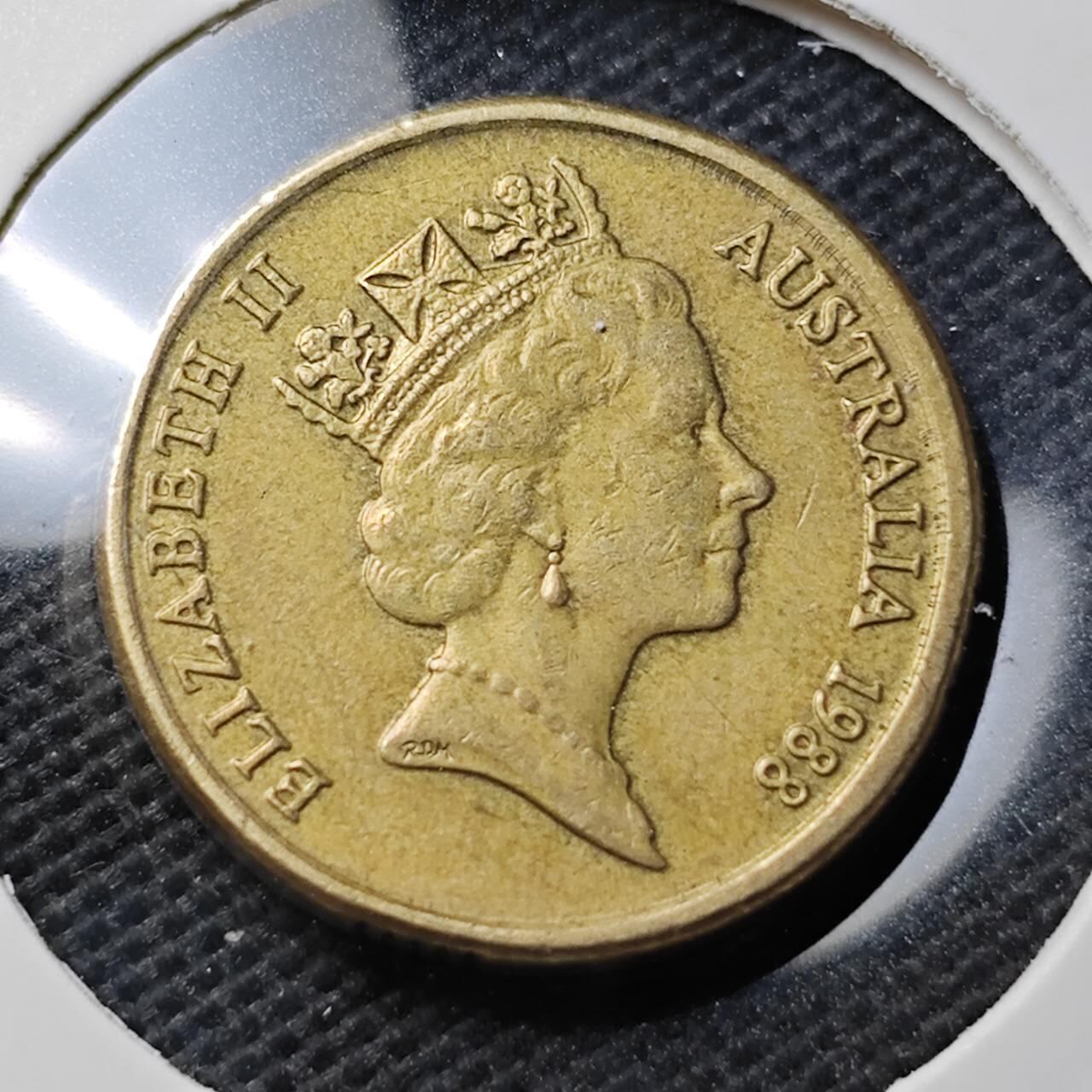 KK钱币收藏小铺  第374场  2月预留时间 周末发货  澳大利亚2元