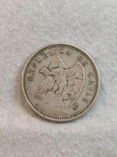 G&W世界散币，银币处理专场（第37场） - 智利1927年5比索  银币