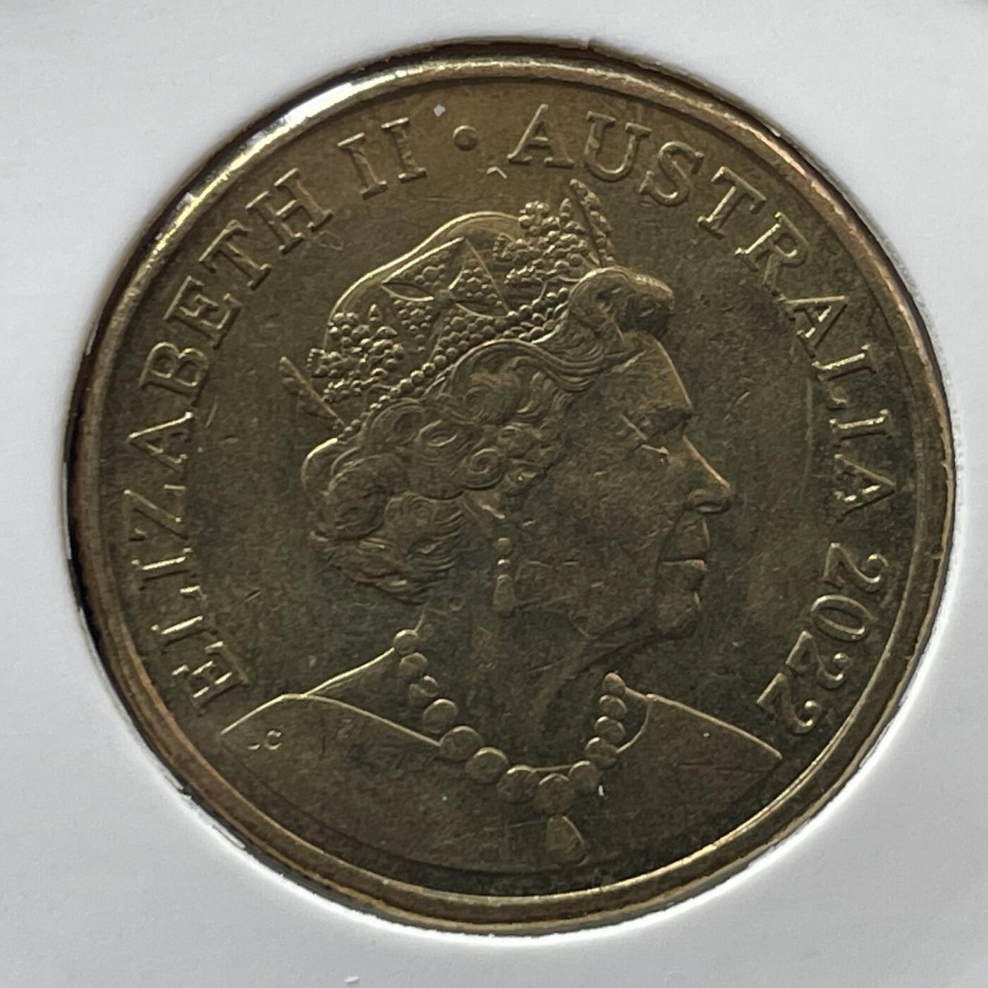 【澳大利亚硬币】限时专场（1澳元 ~4.6557人民币 ） 澳大利亚1澳元交通建设纪念币一枚【24】