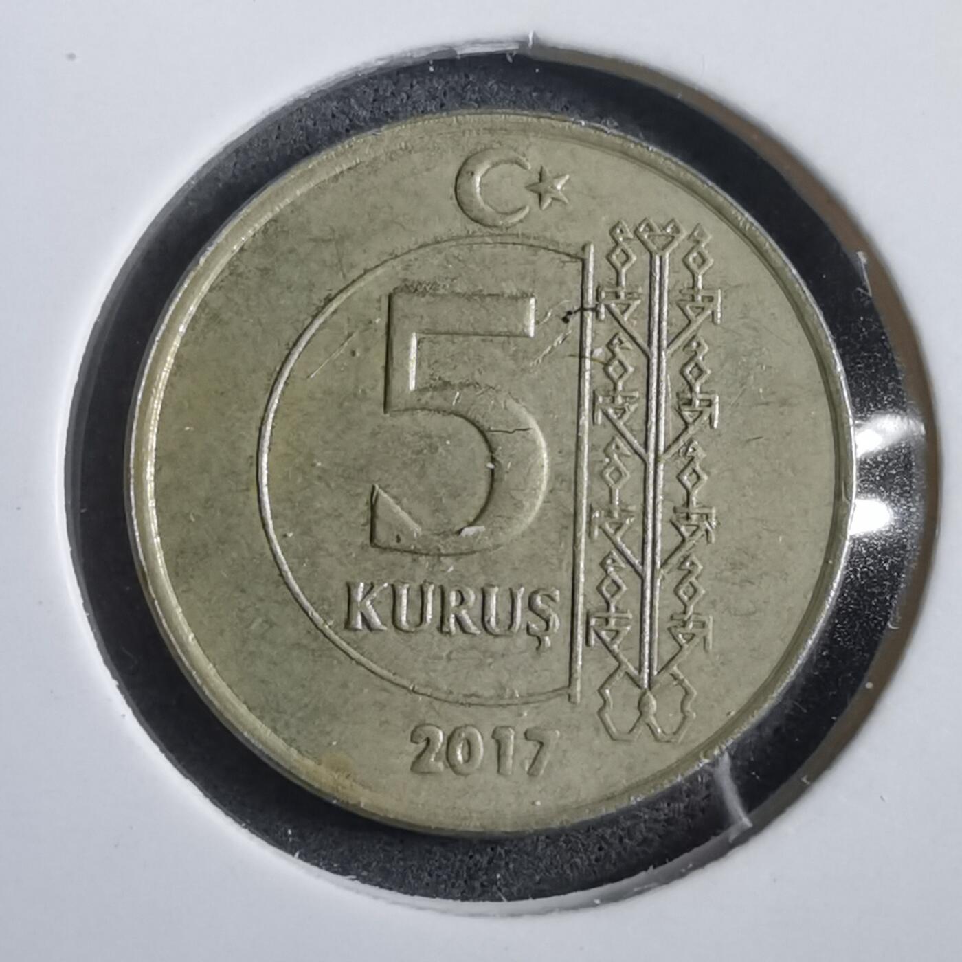 沼泽如烟--第908场 土耳其2017年5库鲁