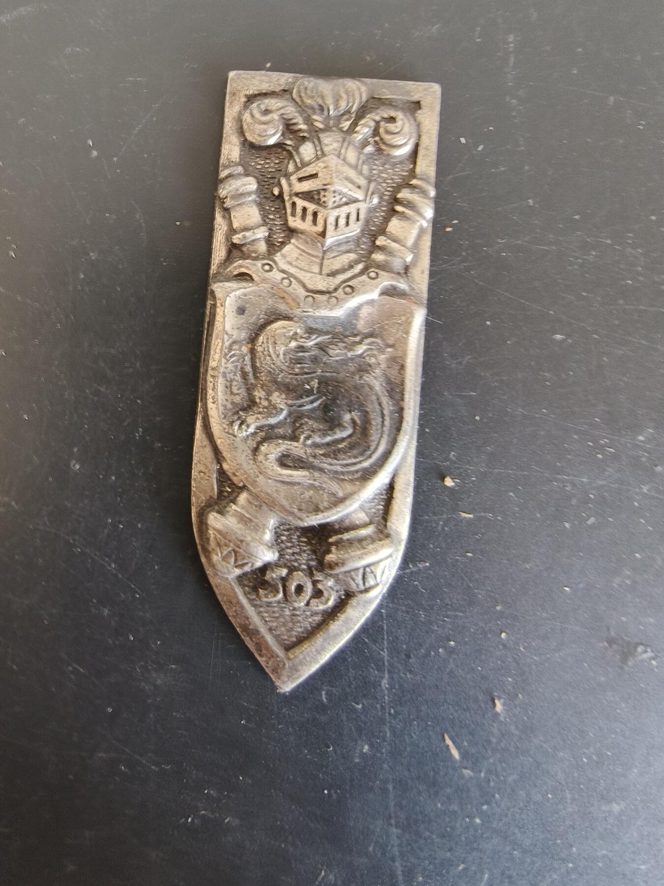 老王徽章第164期 法国第503坦克团证章 