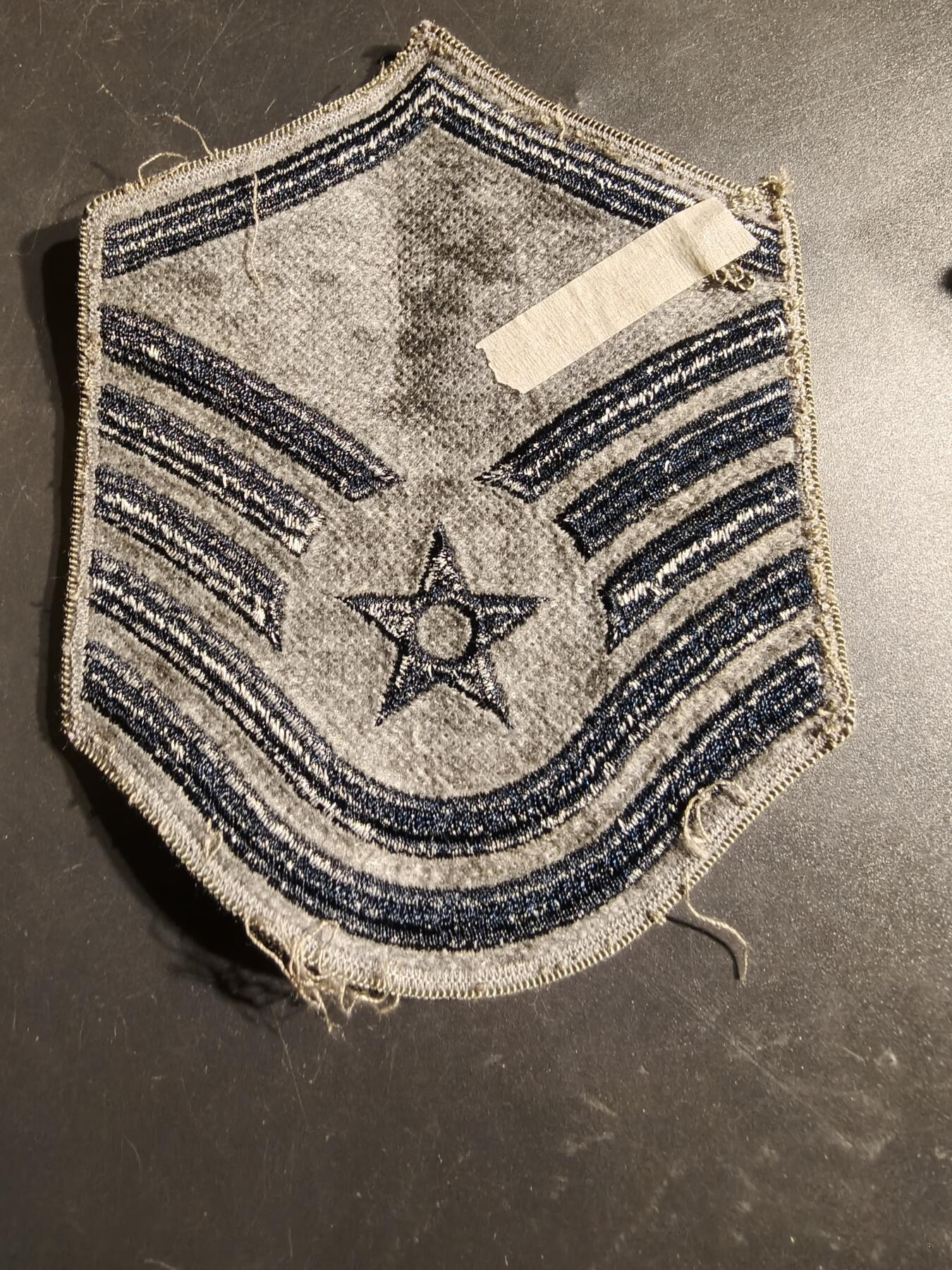 老王徽章第164期 美国空军军士长臂章 