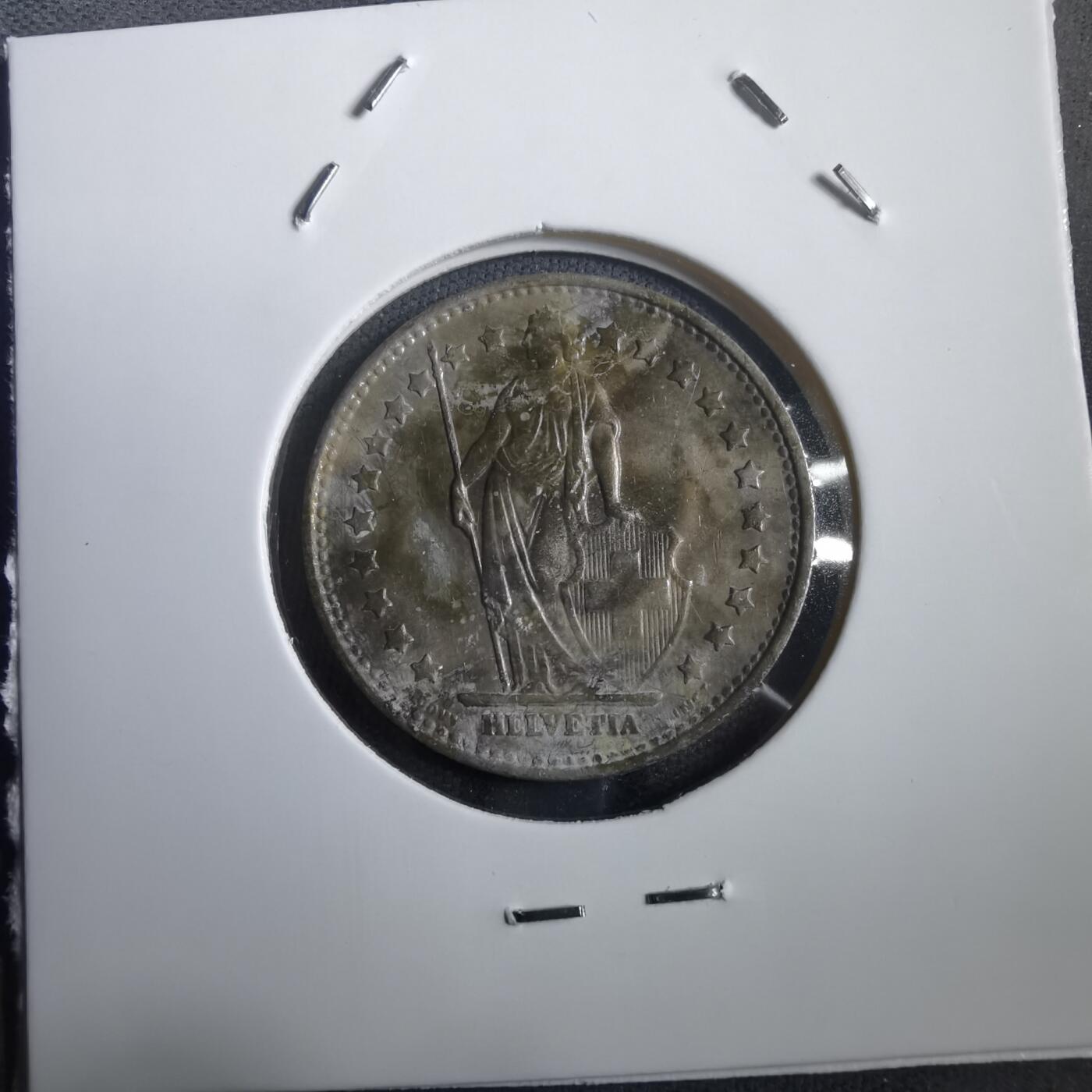 沼泽如烟--第908场 瑞士1968年1法郎