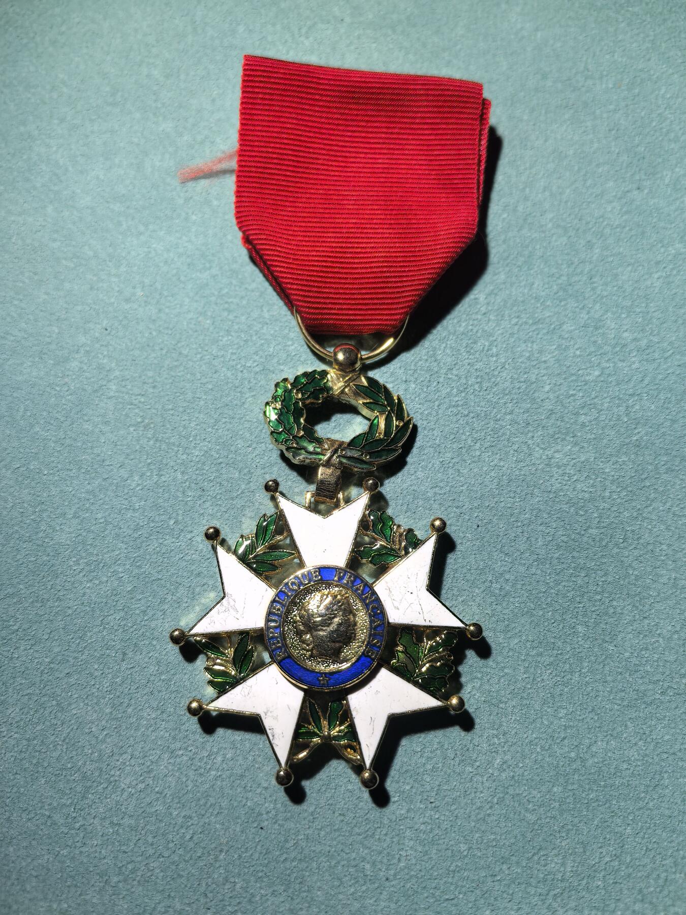 盛世勋华——号角文化勋章邮票专场拍卖第288期 法国骑士级荣誉军团勋章