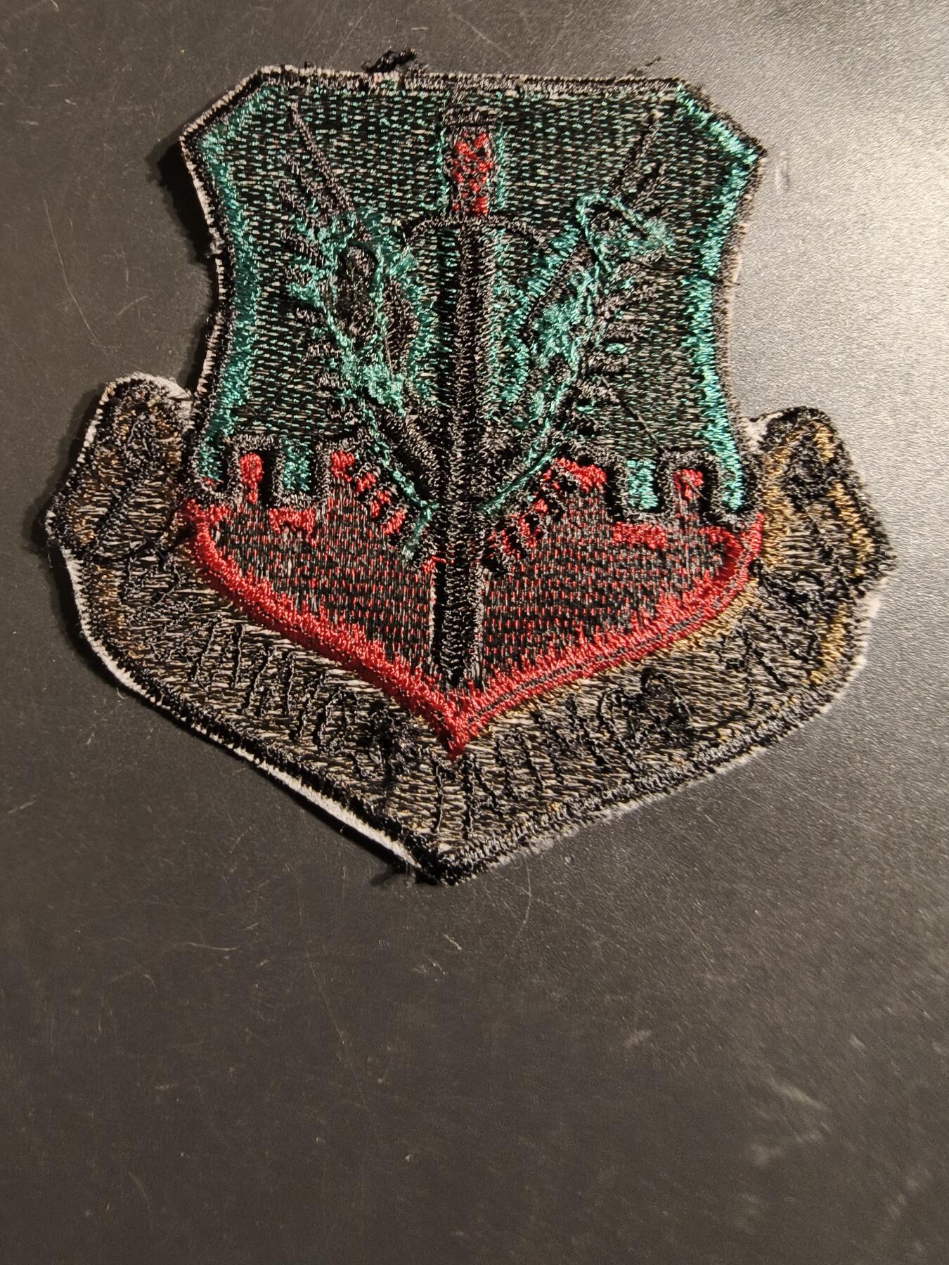 老王徽章第164期  美国空军空战司令部臂章