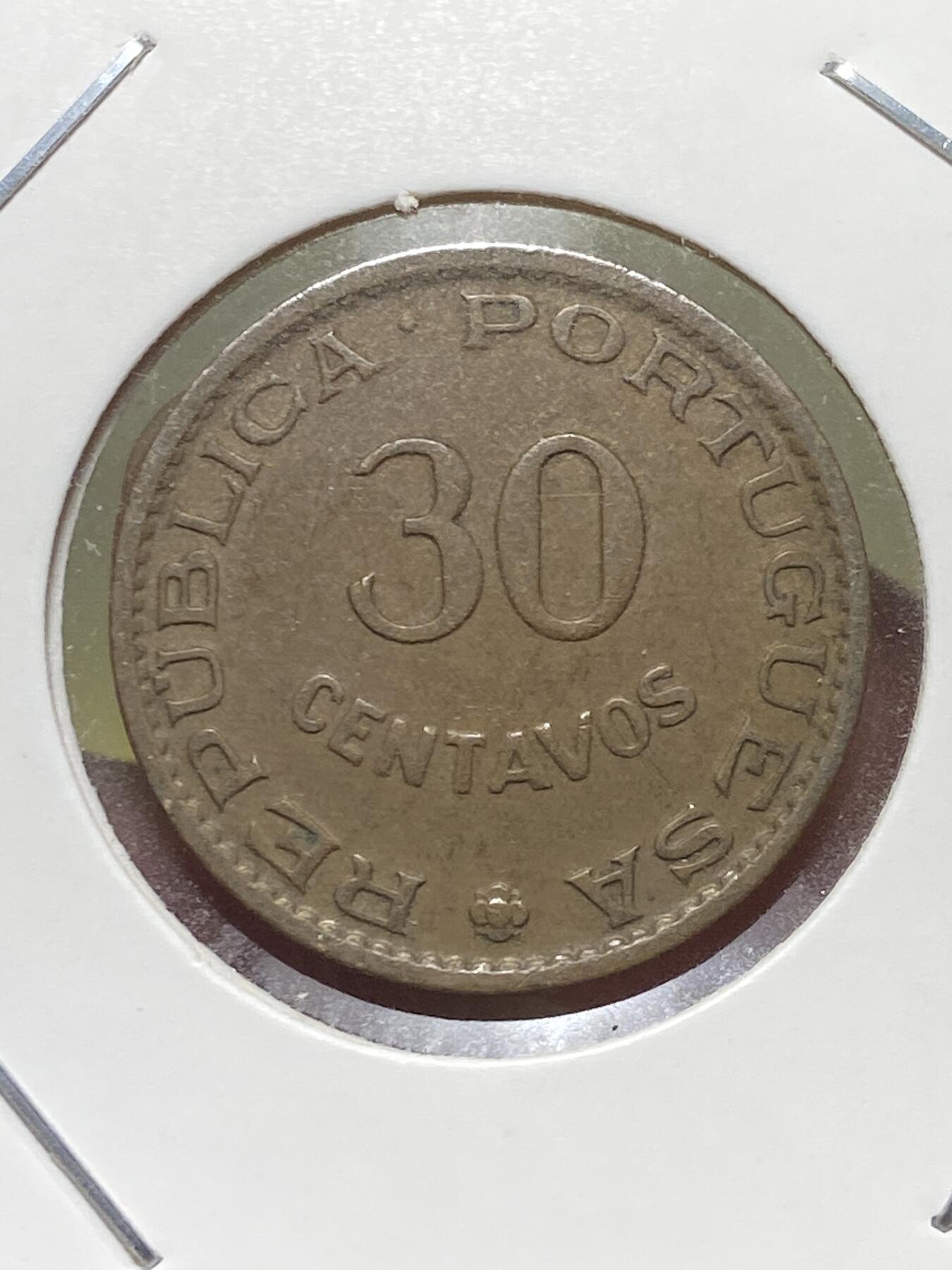 2025年第一百三十一场(总第一百五十七场）外国好品纸夹散币场(免佣金) 少见–葡属印度1958年30分(最后一套流通硬币)