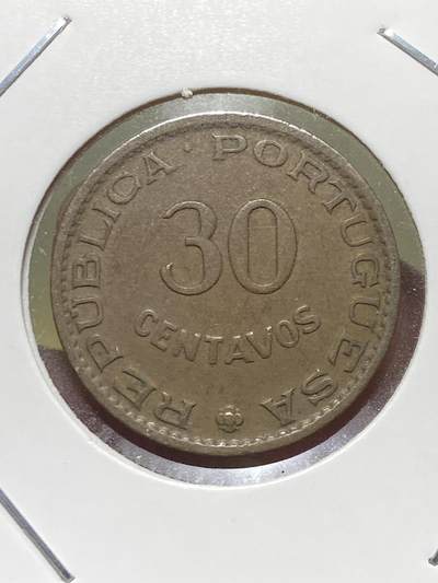 2025年第一百三十一场(总第一百五十七场）外国好品纸夹散币场(免佣金) - 少见–葡属印度1958年30分(最后一套流通硬币)