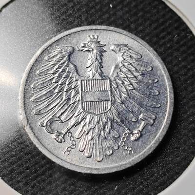 KK钱币收藏小铺  第374场  2月预留时间 周末发货 -  1976奥地利2格罗申 好品