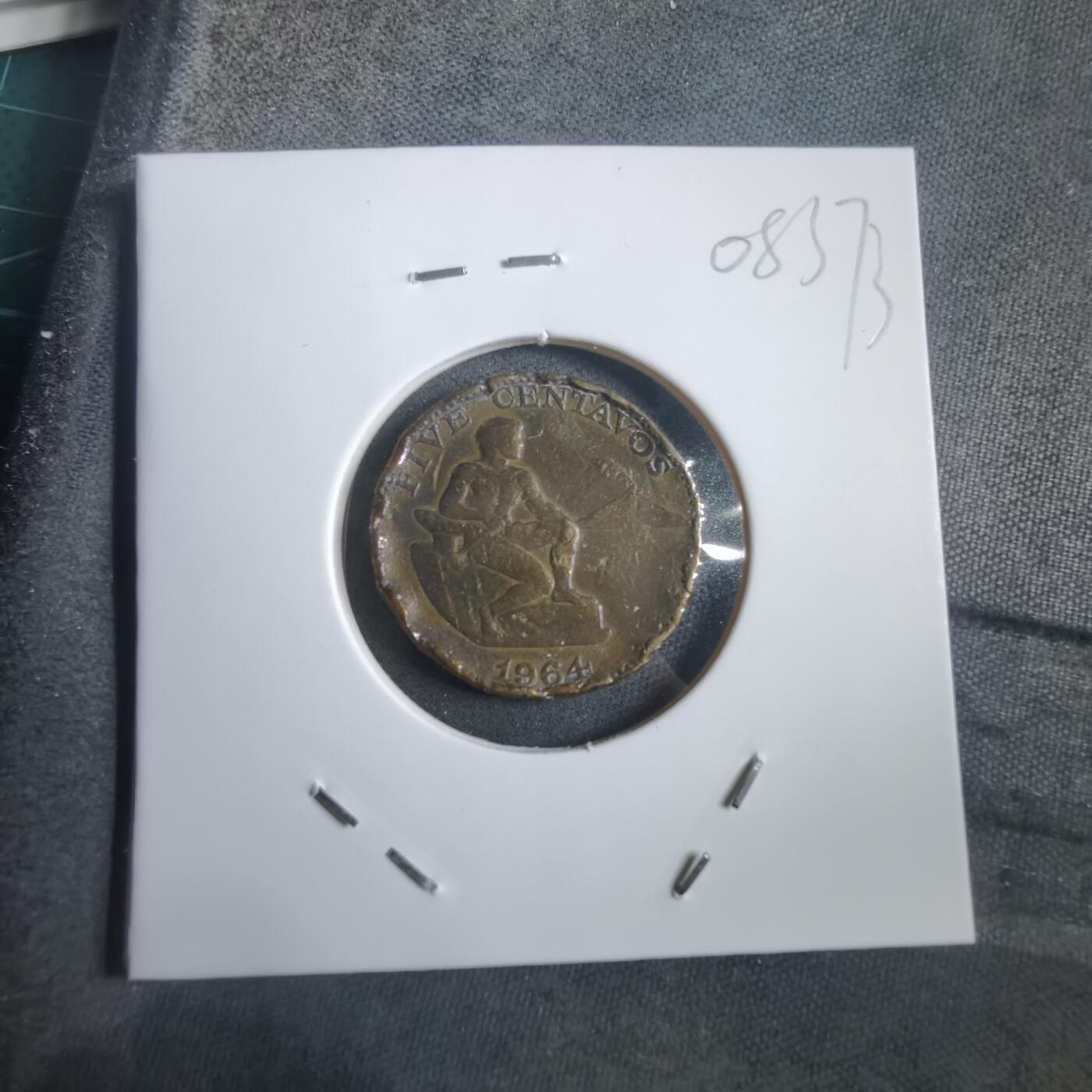 沼泽如烟--第908场 新加坡1964年五分