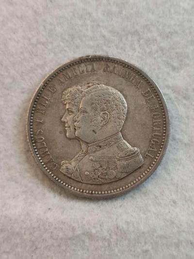 G&W世界散币，银币处理专场（第37场） - 葡萄牙1898年1000瑞斯  银币  达伽马发现印度400周年