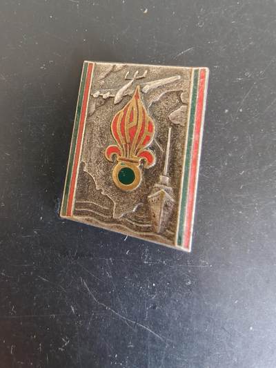 老王徽章第164期 - 法国外籍军团步兵2团3连证章