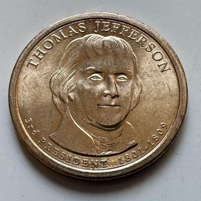 🌹外币初藏🌹🐯2025年第130场  每周二四六晚8️⃣点 接代拍 - 杰斐逊一美元