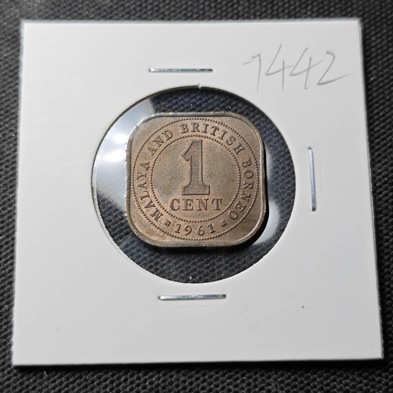 KK钱币收藏小铺  第374场  2月预留时间 周末发货  马来亚1分铜币