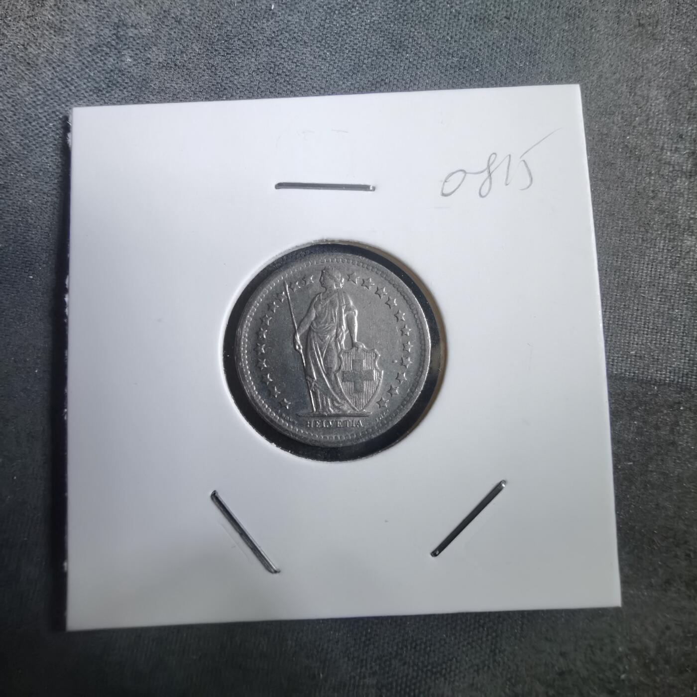 沼泽如烟--第908场 瑞士1968年½法郎