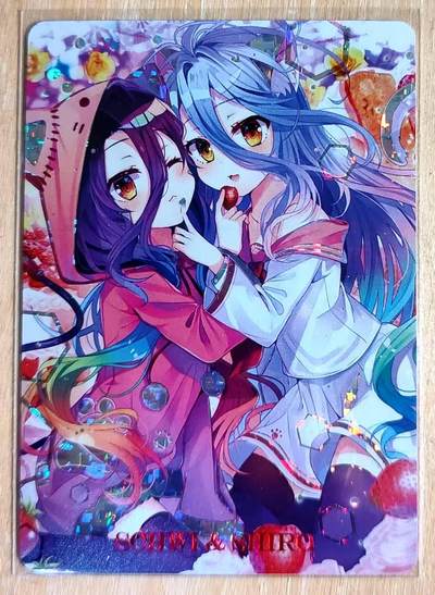 龙虎卡牌六四场 （无佣金，周六结拍，欢迎送拍） - 碎花闪 游戏人生卡牌 零+白