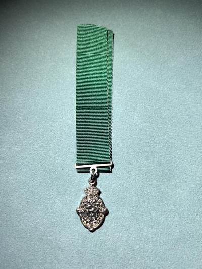 盛世勋华——号角文化勋章邮票专场拍卖第288期 - 英国印度皇帝公共服务奖章迷你章 原章极为少见