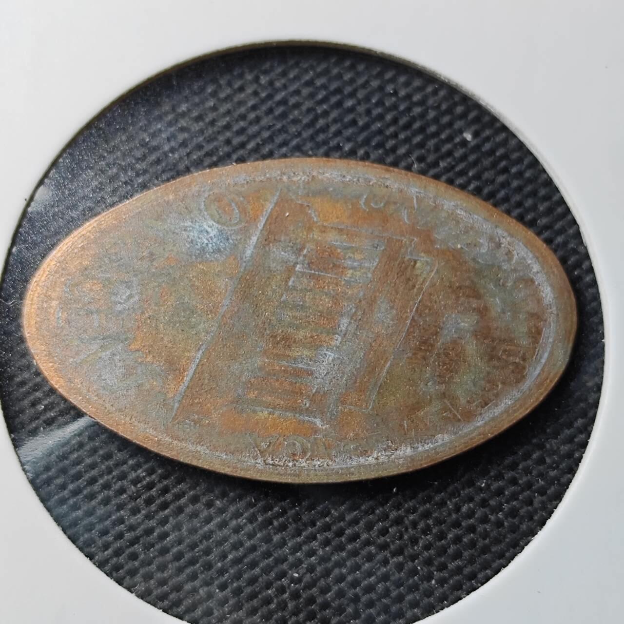 KK钱币收藏小铺  第374场  2月预留时间 周末发货  美分铭牌工艺品