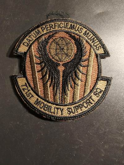 老王徽章第164期 -  美国空军第721 机动支援中队臂章