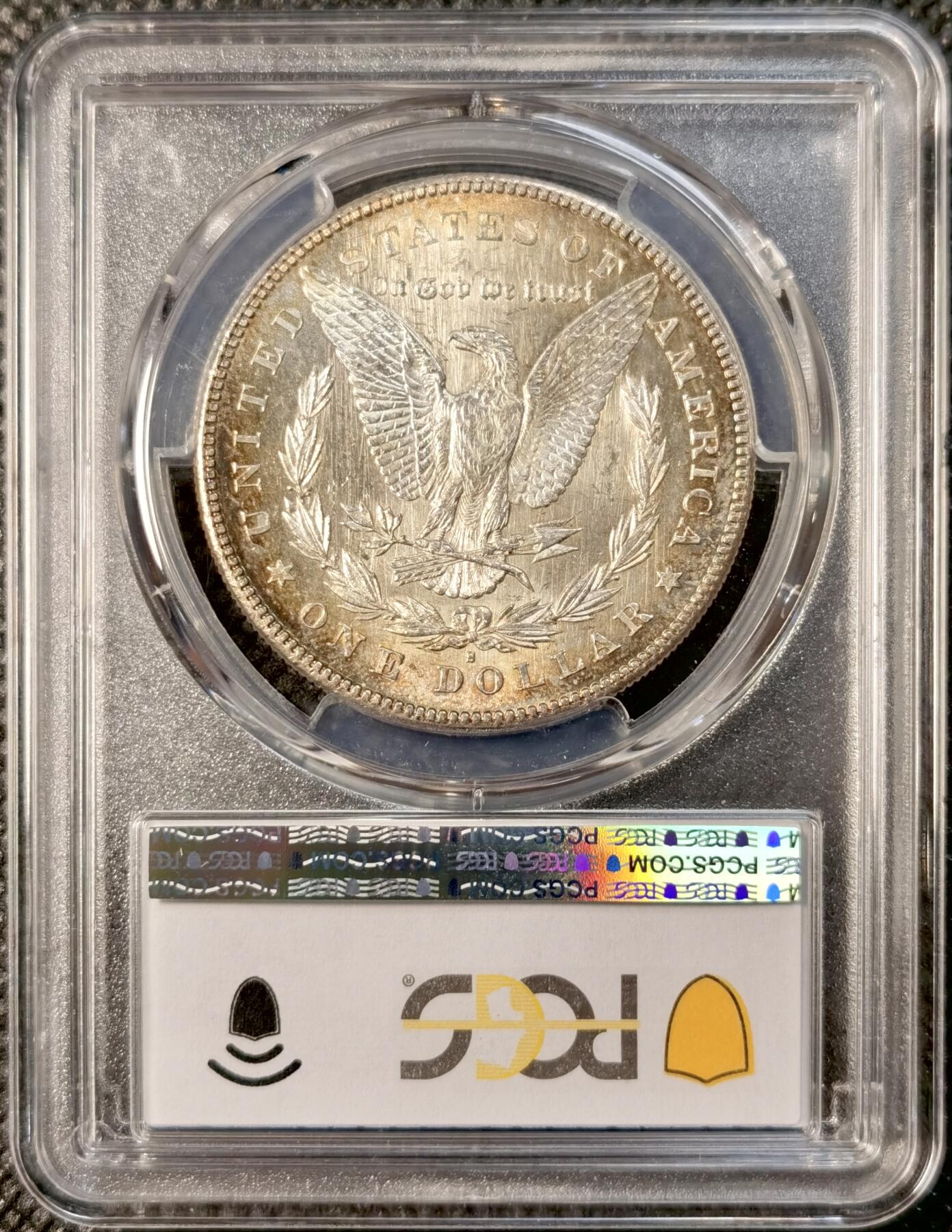 甄臻铺-世界币章拍卖（第40期）送拍享返佣金等优惠多多 PCGS-MS65 美国 1878年S 摩根$1银币 首发年 麦稀奇公开拍卖最高分 两面金色均匀包浆 PL效果极强 收藏级品相