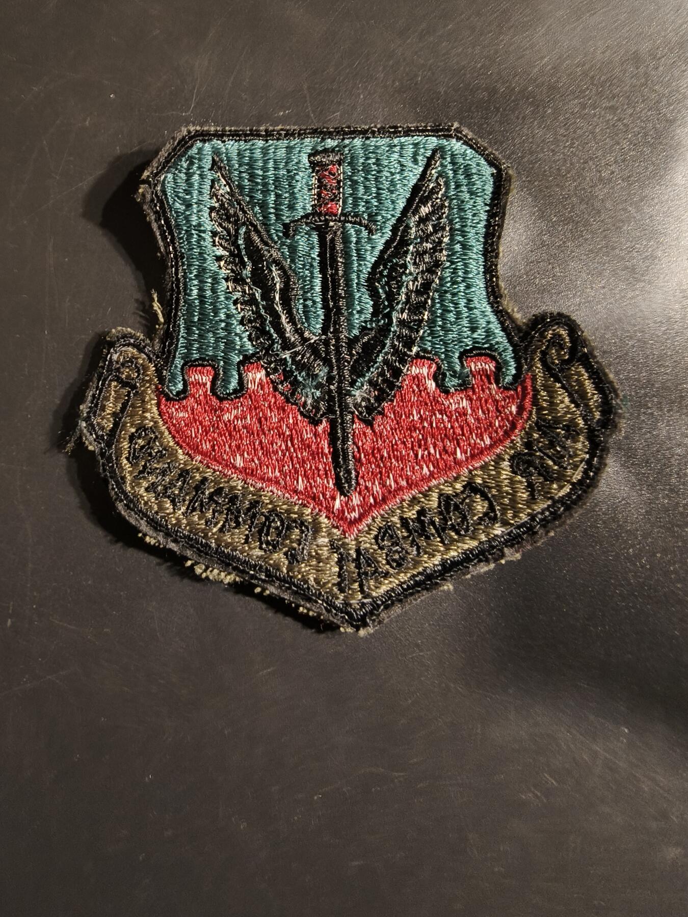 老王徽章第164期 美国空军空战司令部臂章